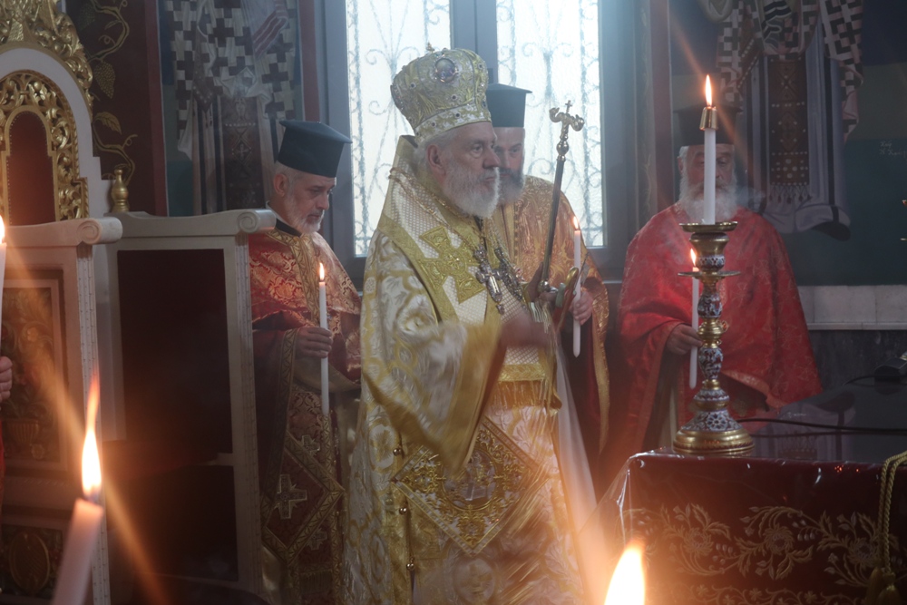 Ο Εσπερινός της Αγάπης στον Ιερό Ναό Κοιμήσεως της Θεοτόκου «των Ψαριανών», στην Ερμούπολη