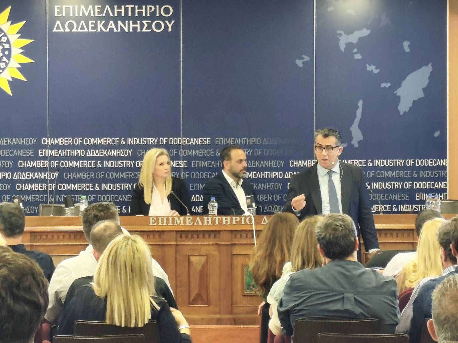 Ο Αντιπεριφερειάρχης Χρήστος Μιχαλάκης στη ημερίδα για την Τεχνητή Νοημοσύνη και την Επιχειρηματικότητα