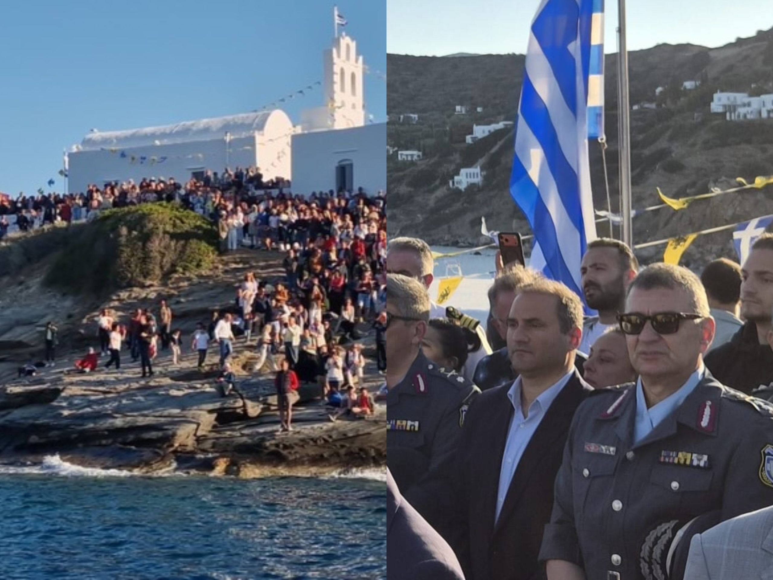 Στη Σίφνο ο Γιάννης Πολυχρονάκος για τον εορτασμό της Παναγίας Χρυσοπηγής
