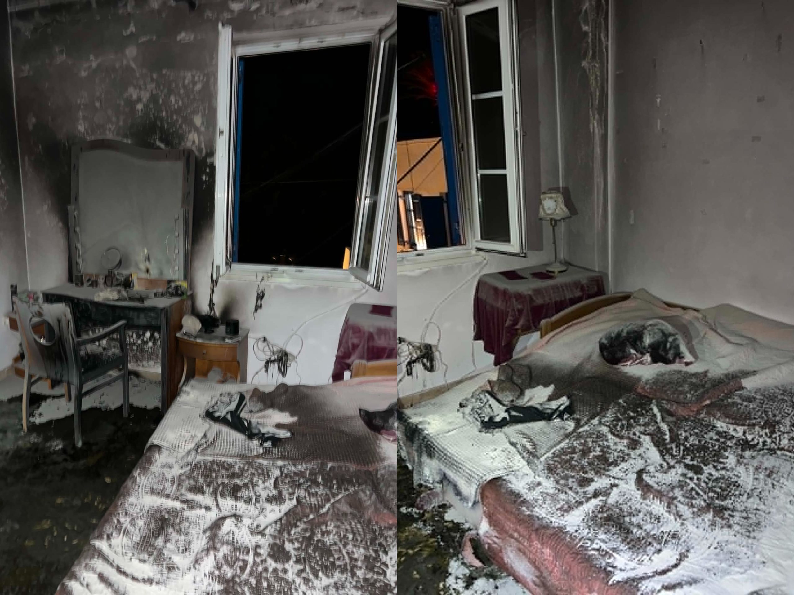 Φωτιά τα ξημερώματα στη Χώρα Μυκόνου – Επιχείρηση της Πυροσβεστικής