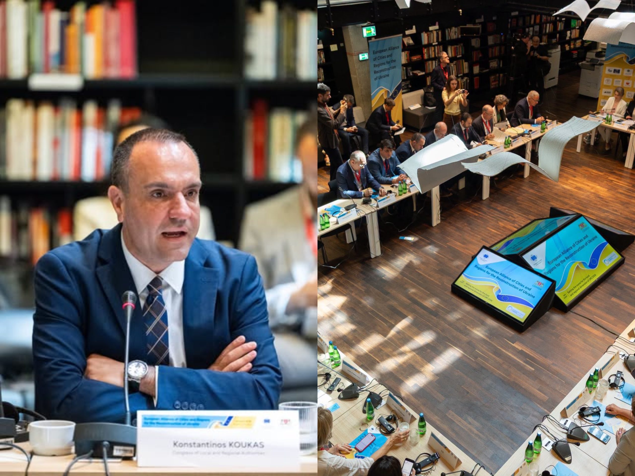 Κωνσταντίνος Κουκάς από το Γκντανσκ: «Η ανοικοδόμηση της Ουκρανίας περνά μέσα από την ενίσχυση της Τοπικής Δημοκρατίας»