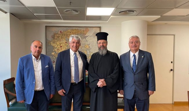 Συνάντηση εργασίας της Εκκλησίας της Ελλάδος με τον Γ.Γ. του ΕΟΤ για την ενίσχυση του Θρησκευτικού Τουρισμού